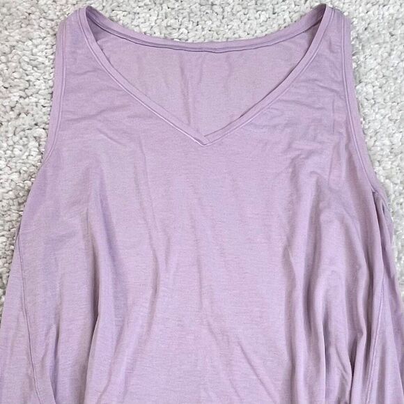 Lululemon Watch Me Flip Tank Heathered Lilac Quartz 12 - Picture 6 of 10